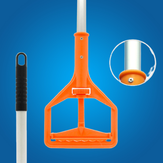 6.0 Mango De Aluminio Cabezal Plástico Para Mopa