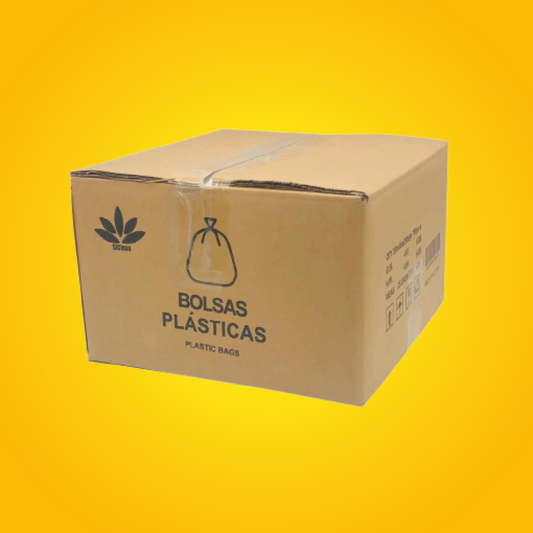 6.9 Caja De Bolsa Transparente Para Basura - 18x18, 23x30, 32x40, 38x50, 50x50